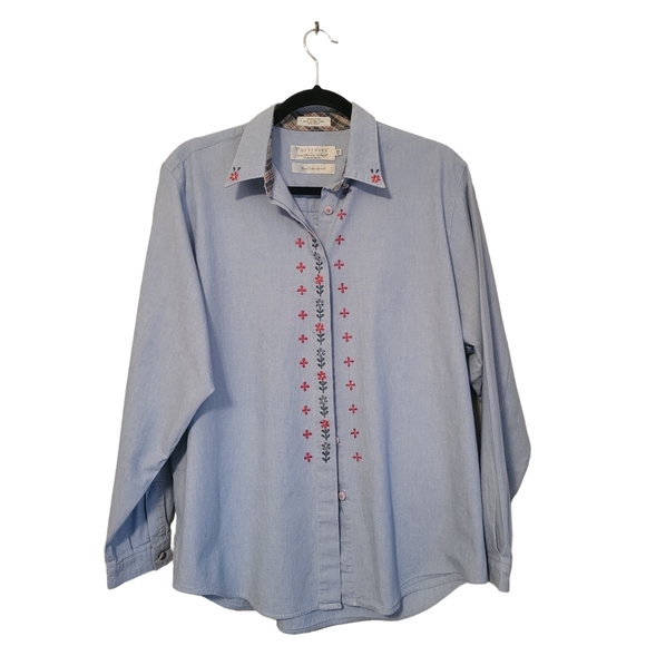 Northern Isles Tops - Grandmacore Vintage Portraits by Northern Isles Hand Embroidered 100% Cotton